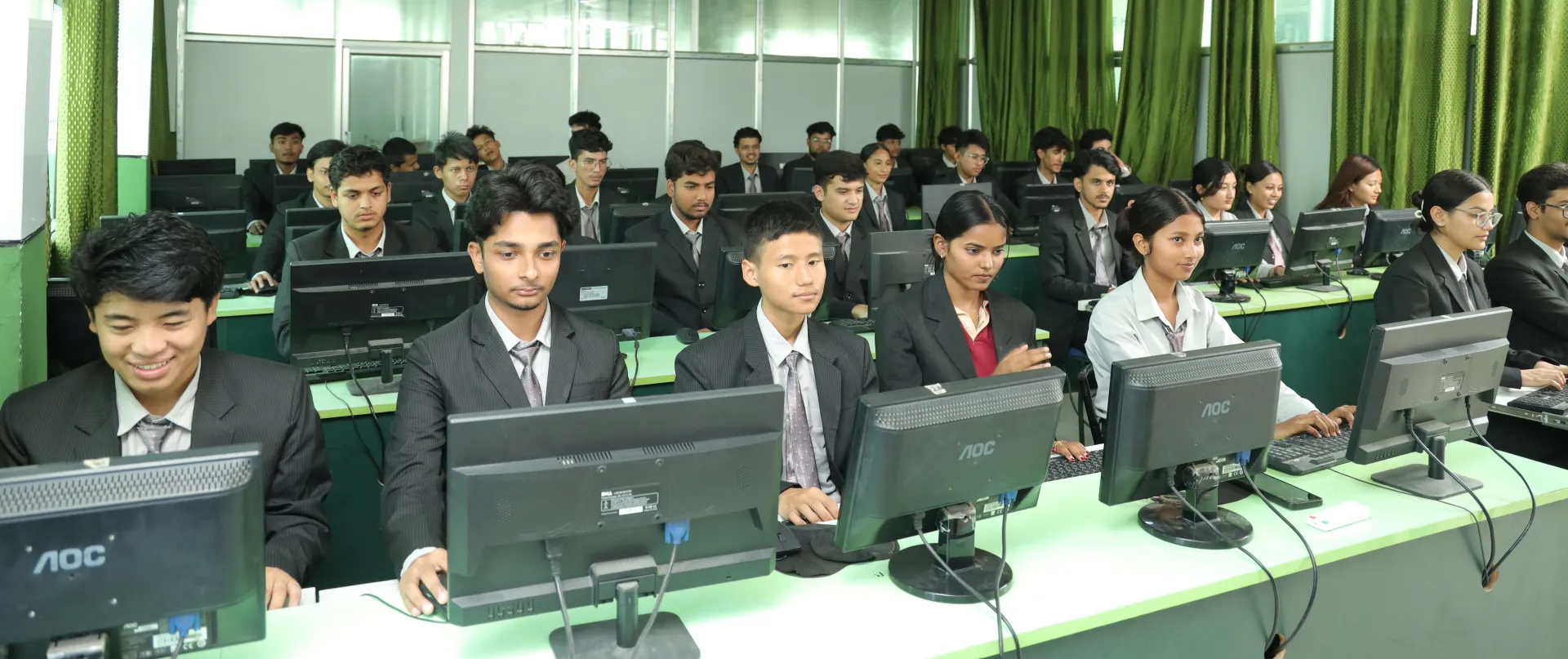Class 11 student at Kasturi Academy
